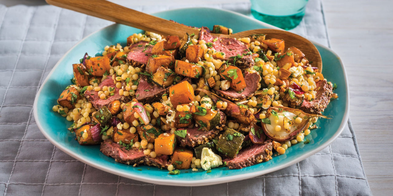 K-ROO - Warm kangaroo fillet with couscous salad