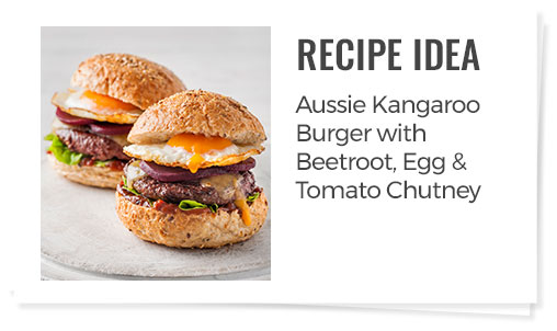 Aussie Kangaroo Burger