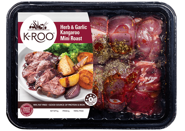 KROO Kangaroo Herb & Garlic Mini Roast