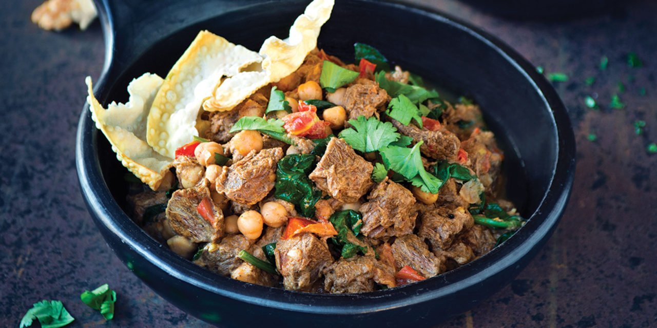 KROO Kangaroo Rogan Josh with Spinach & Chickpeas