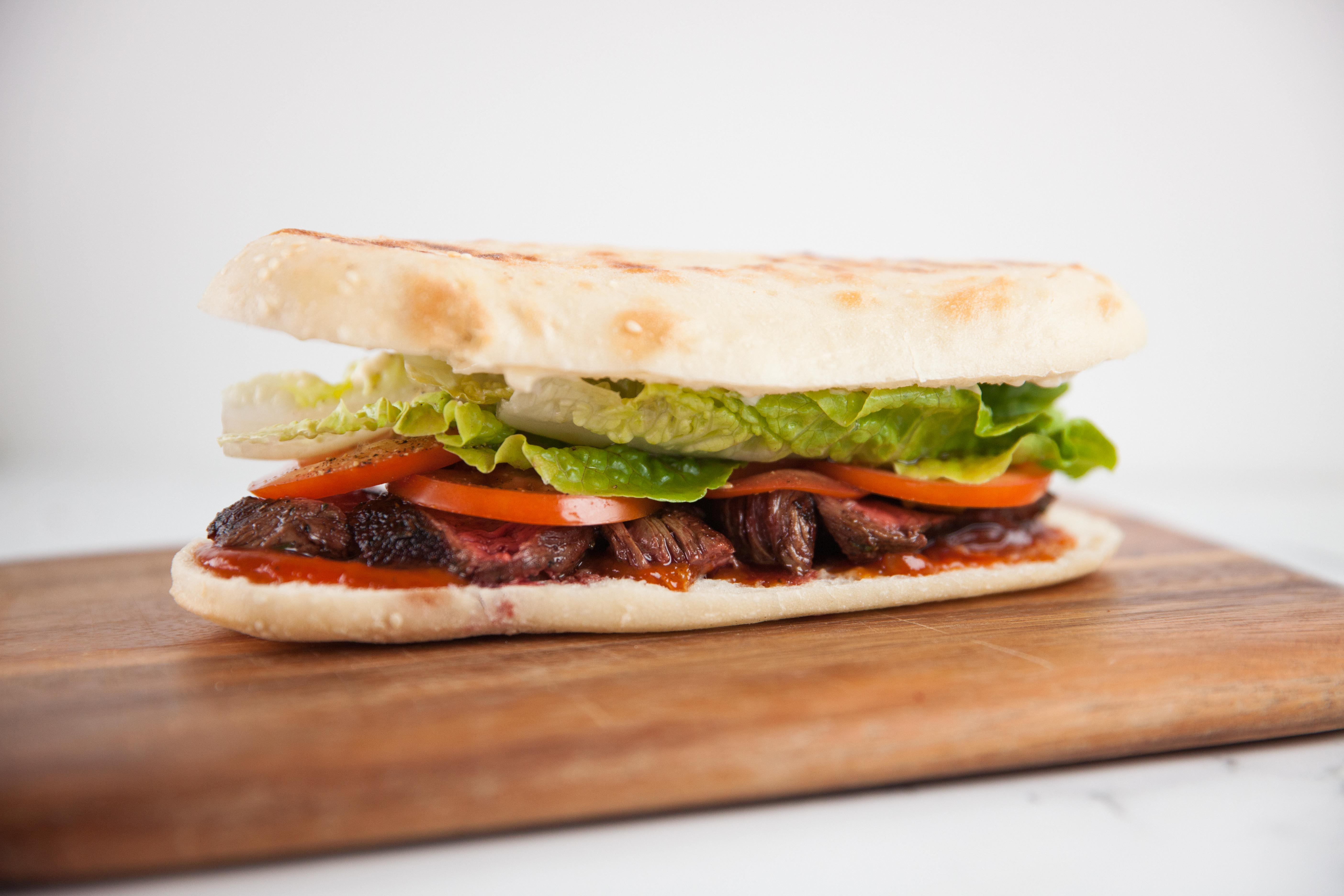 K Roo Steak Sandwich By Justine Schofield